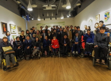 제24회 대한민국장애인문학상미술대전 시상식 단체 기념사진